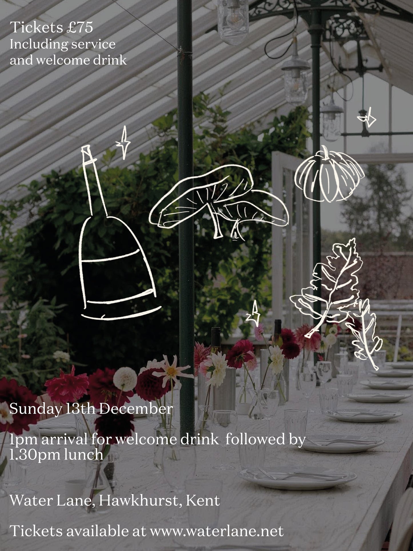 Festive Lunch with Ben Tish Ticket