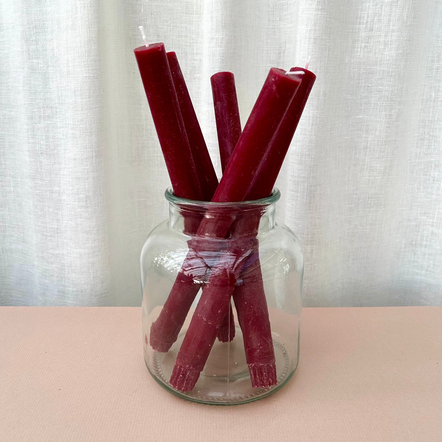 Straight Dinner Candle - Plum