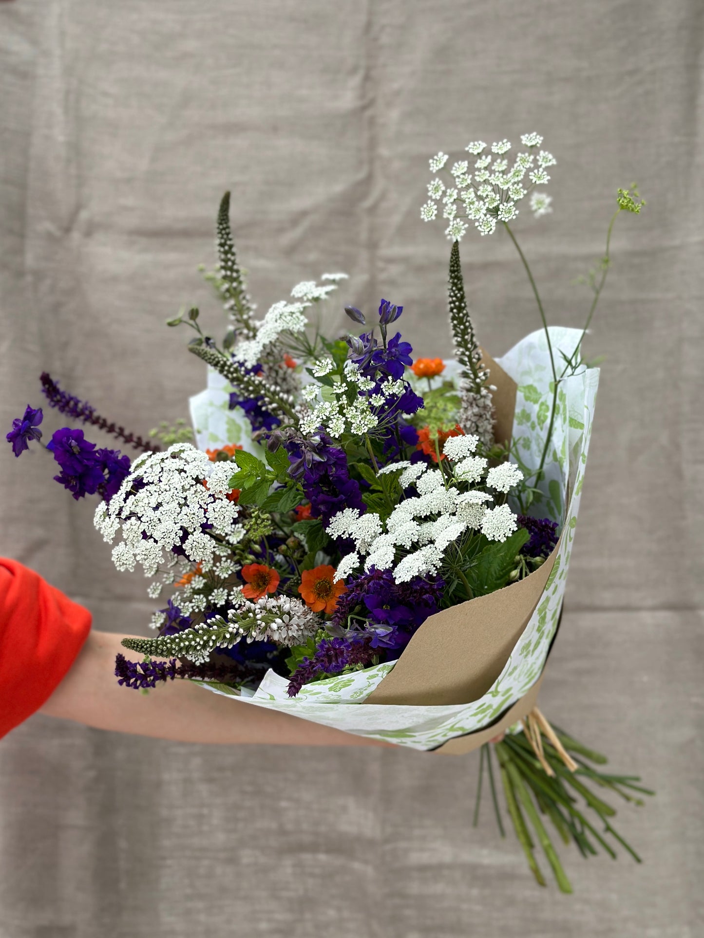 Seasonal Flower Bouquet - Medium - Collection Only