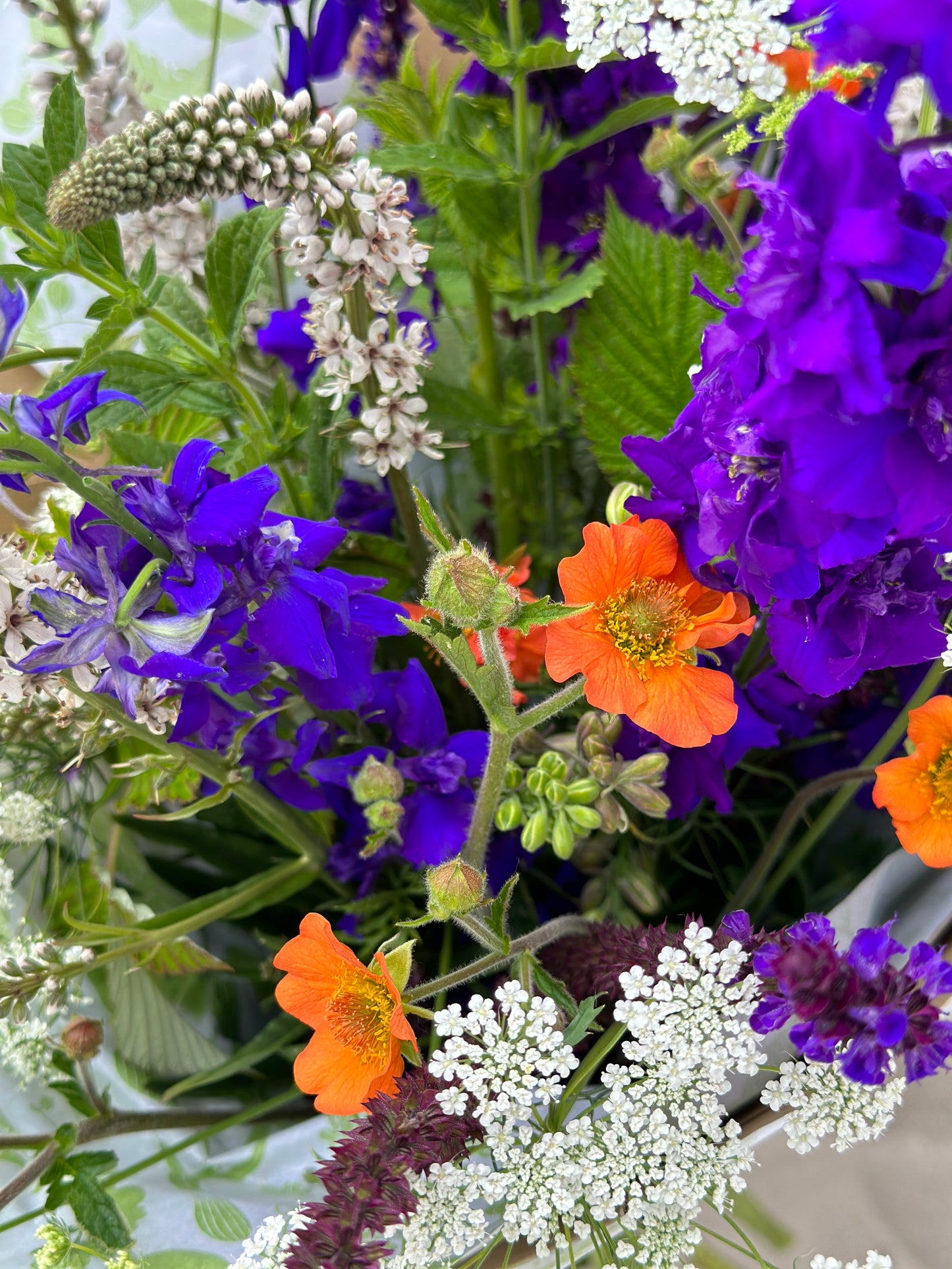 Seasonal Flower Bouquet - Medium - Collection Only