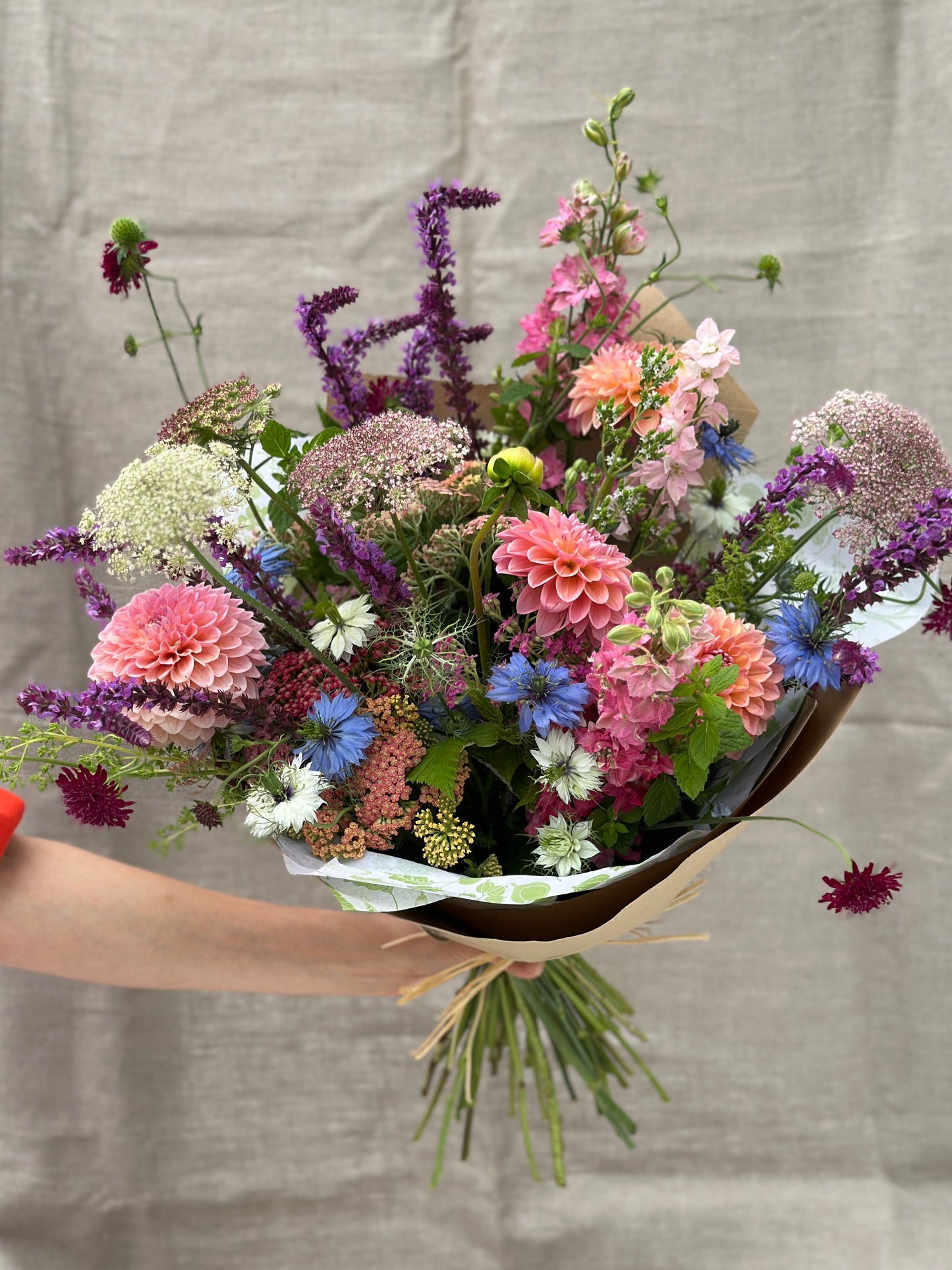 Seasonal Flower Bouquet - Large - Collection Only