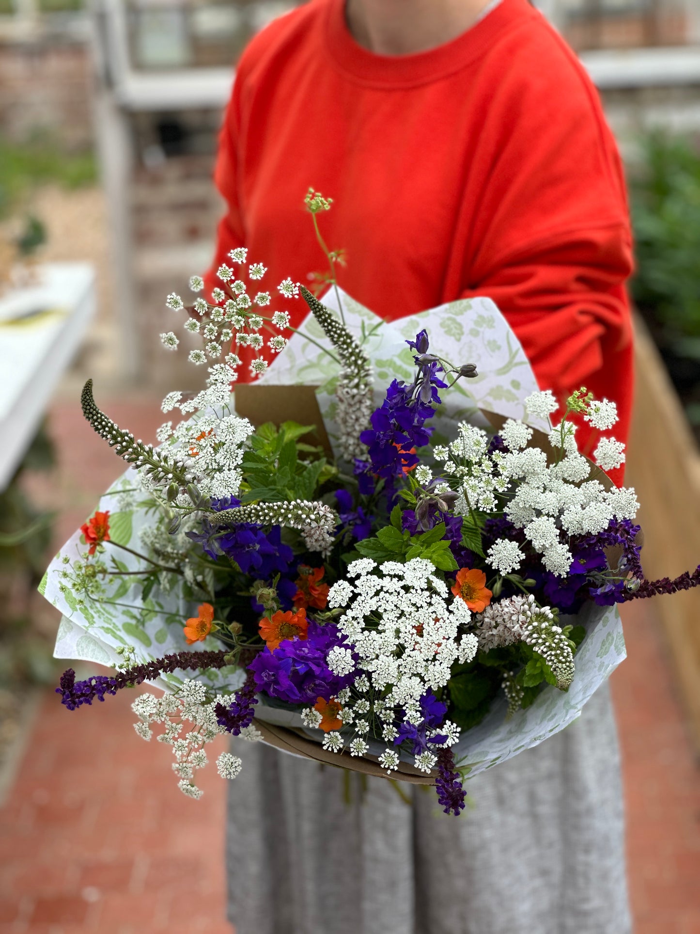 Seasonal Flower Bouquet - Medium - Collection Only