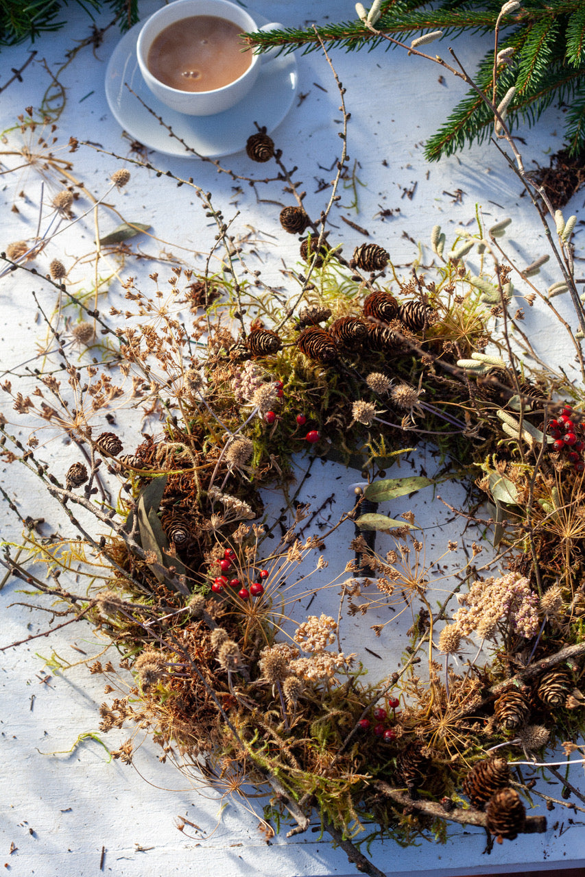 Festive Wreath Workshop - 9th December 10:30am - 12:30pm