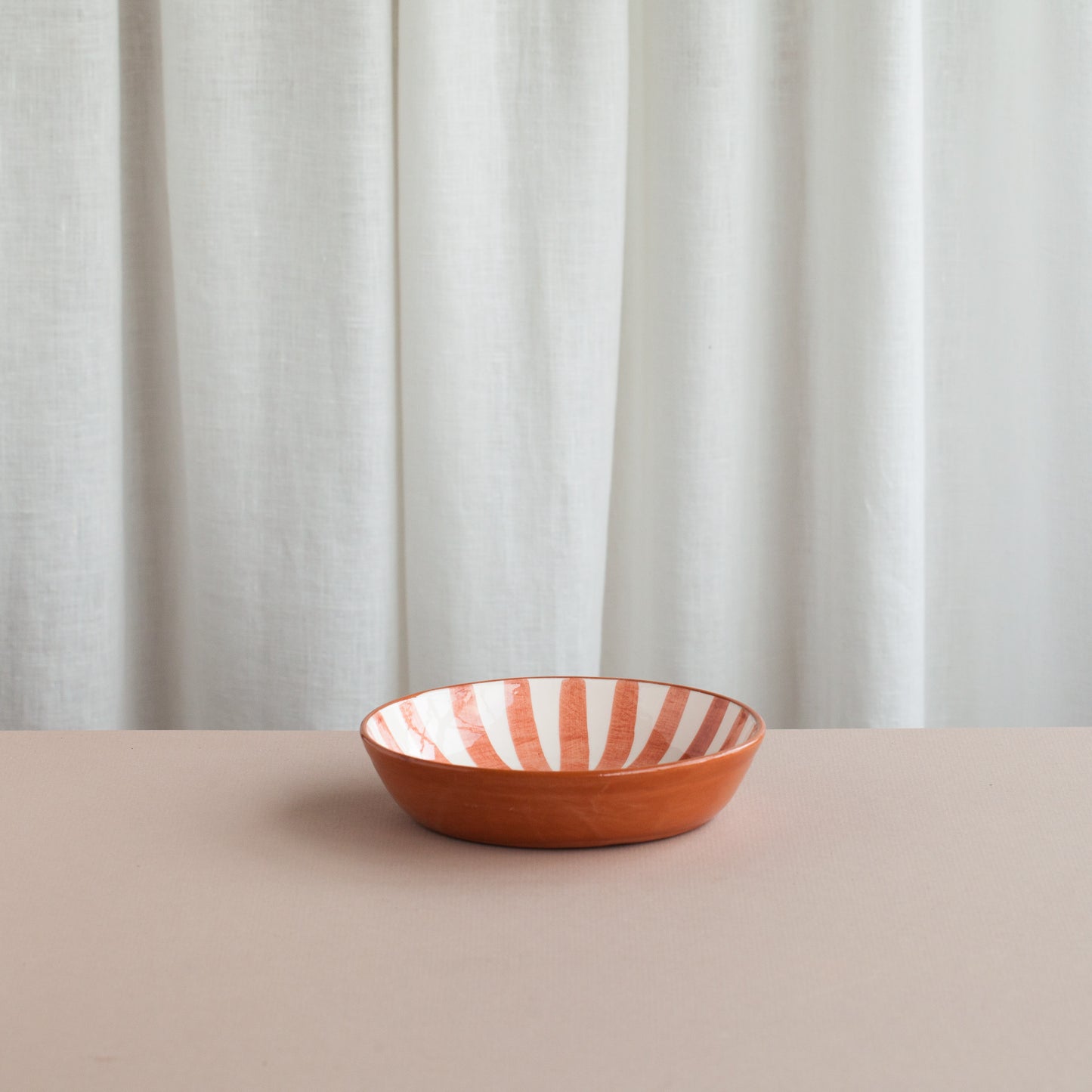 Terracotta Ray Regular Bowl