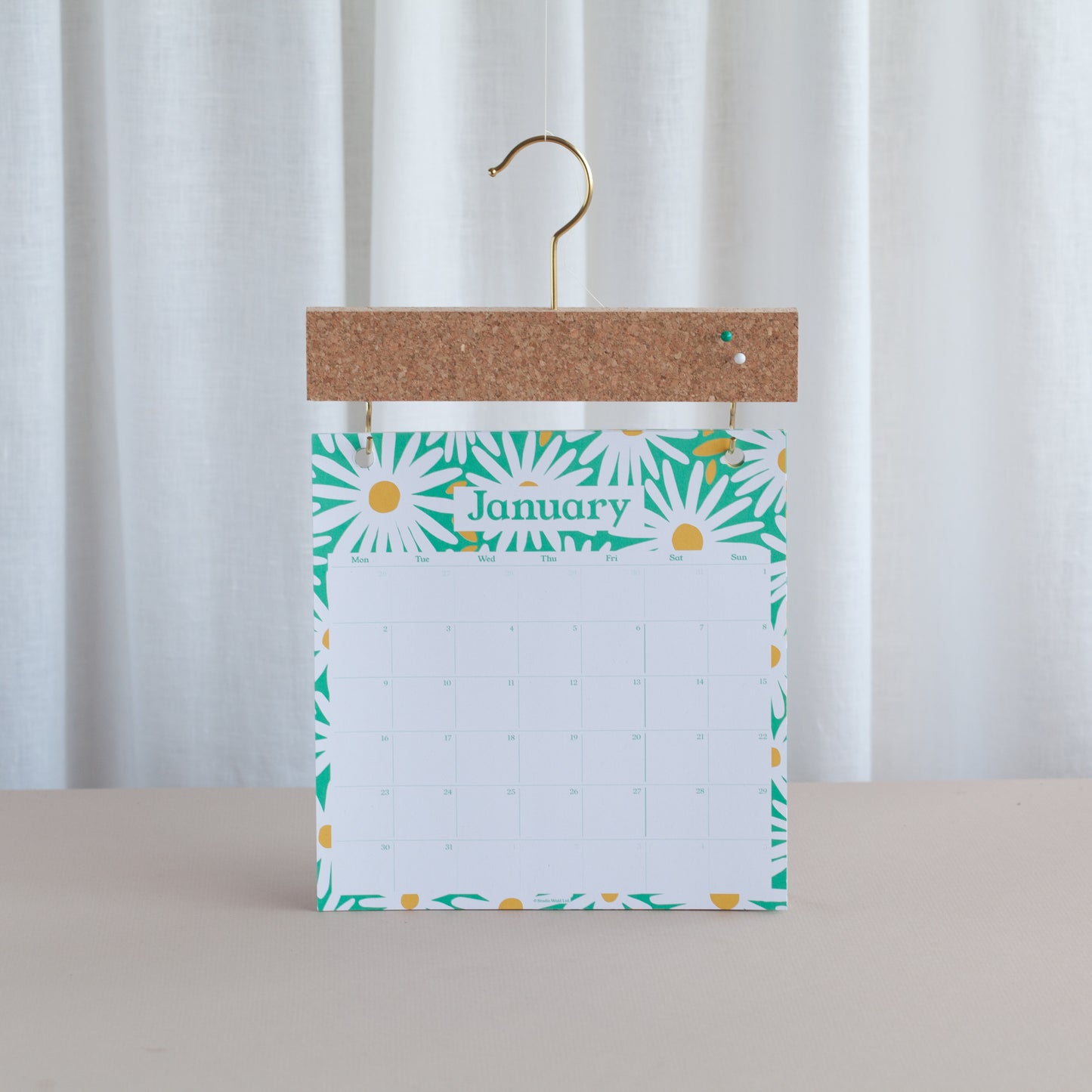2023 Daisy Pinboard Calendar