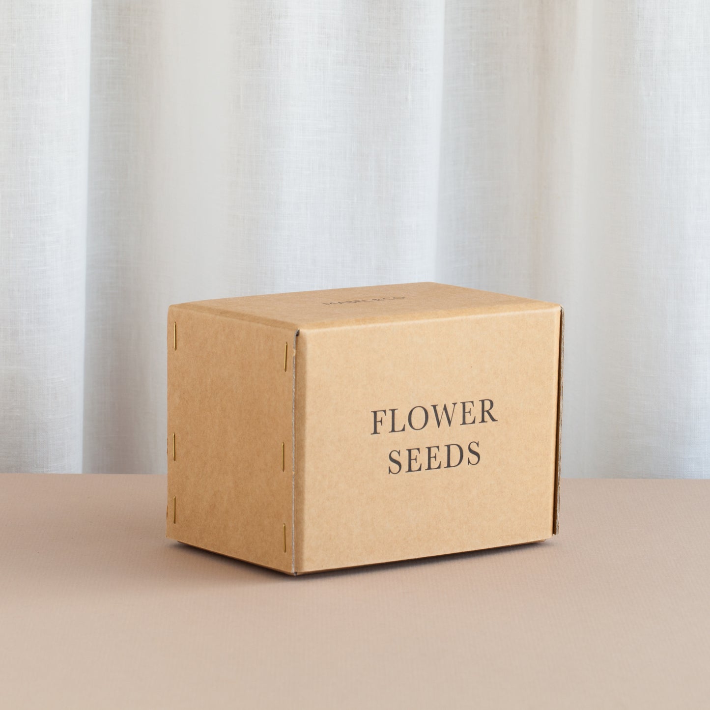 Letterpress Flower Seed Box