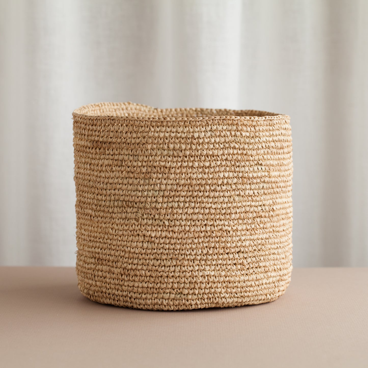 Raffia Basket Medium Natural
