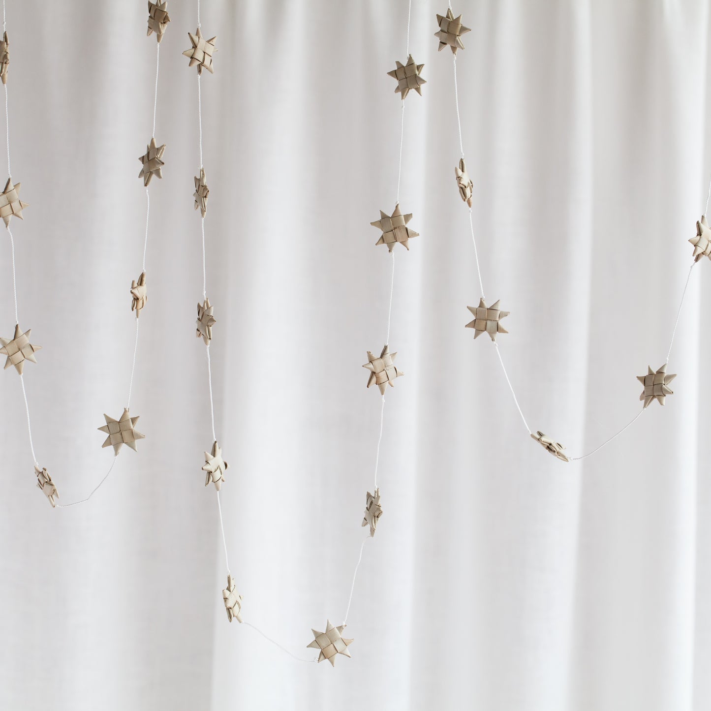 Stars Garland - Natural