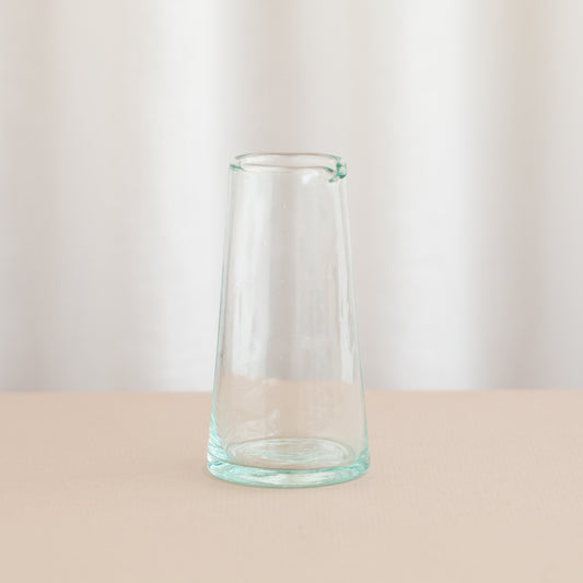 Recycled Glass Tall Jug