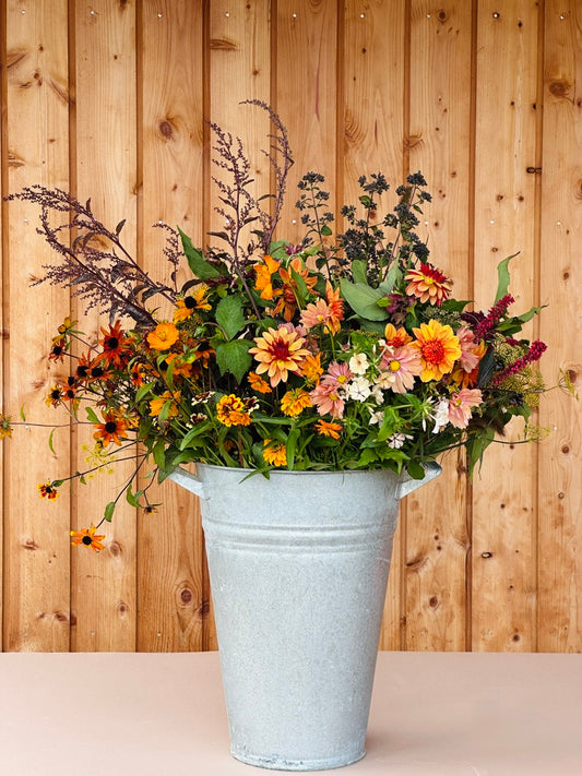 DIY Seasonal Flower Bucket - Large - Collection Only