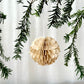 Honeycomb Flower Ornament - Natural