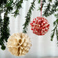 Honeycomb Flower Ornament - Natural