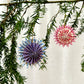Double Star Paper Ornament Set