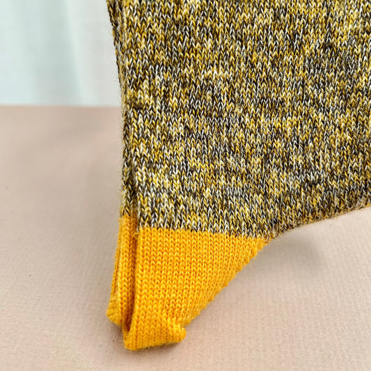 Merino Wool Socks - Yellow