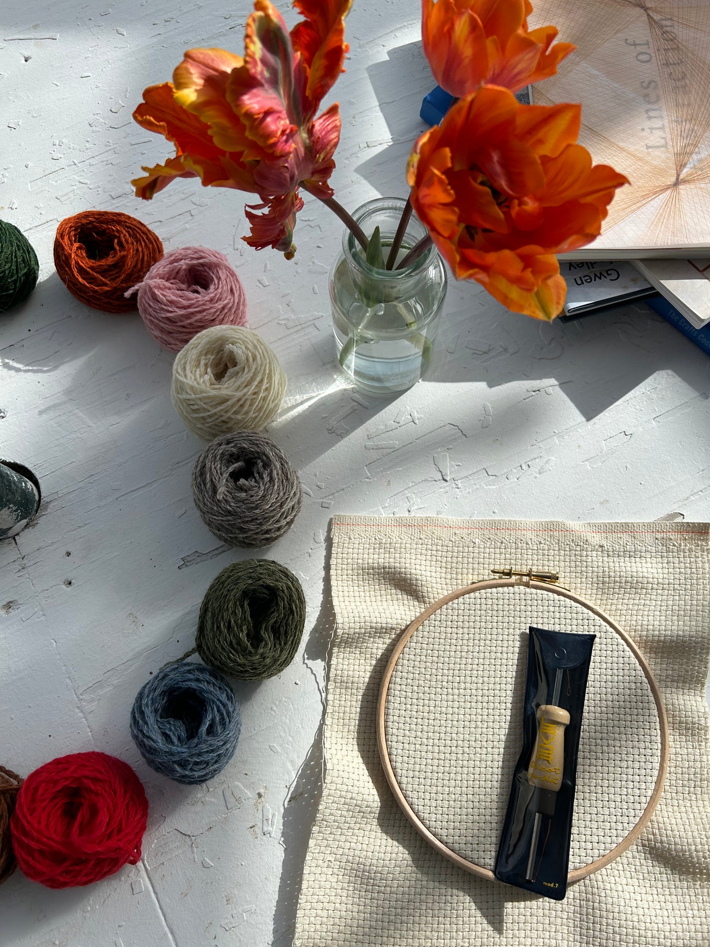 Punch Club - Punch needle embroidery workshop : 4th October 10am - 12.30pm