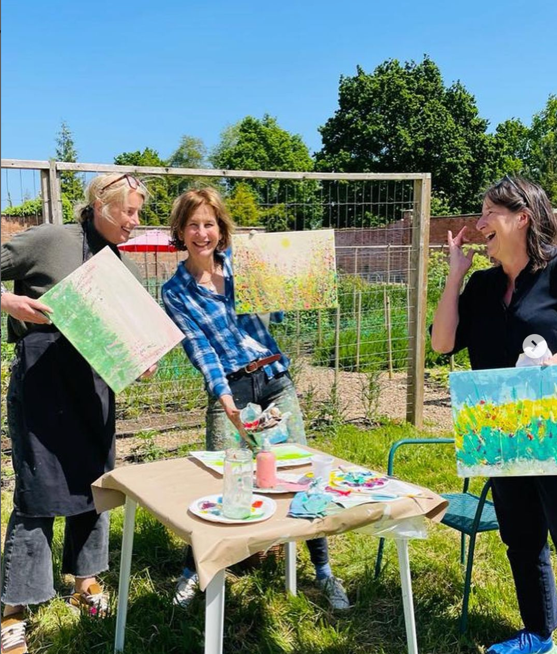 Create a Colourful Layered Floral Painting - 28th June - 10am-1pm