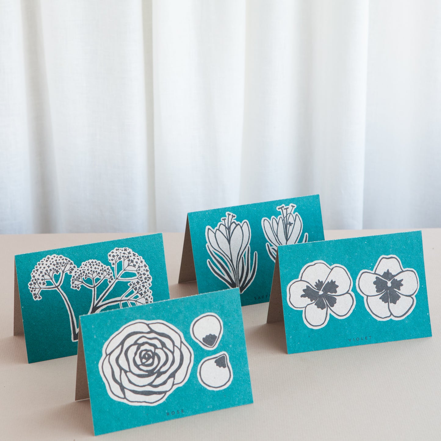 Recipe Notecard Set - Flowers