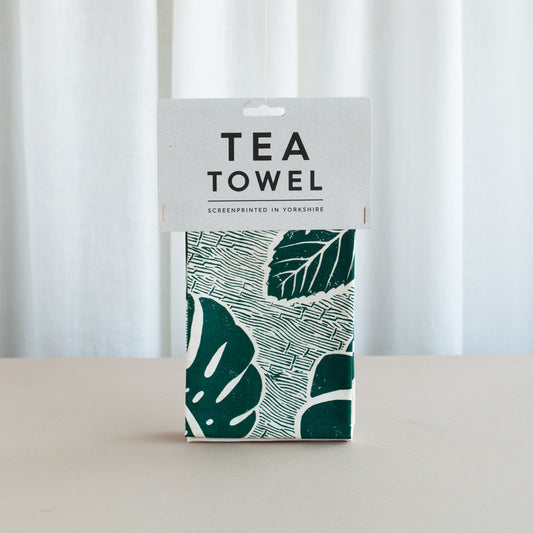 Leaf Tea Towel