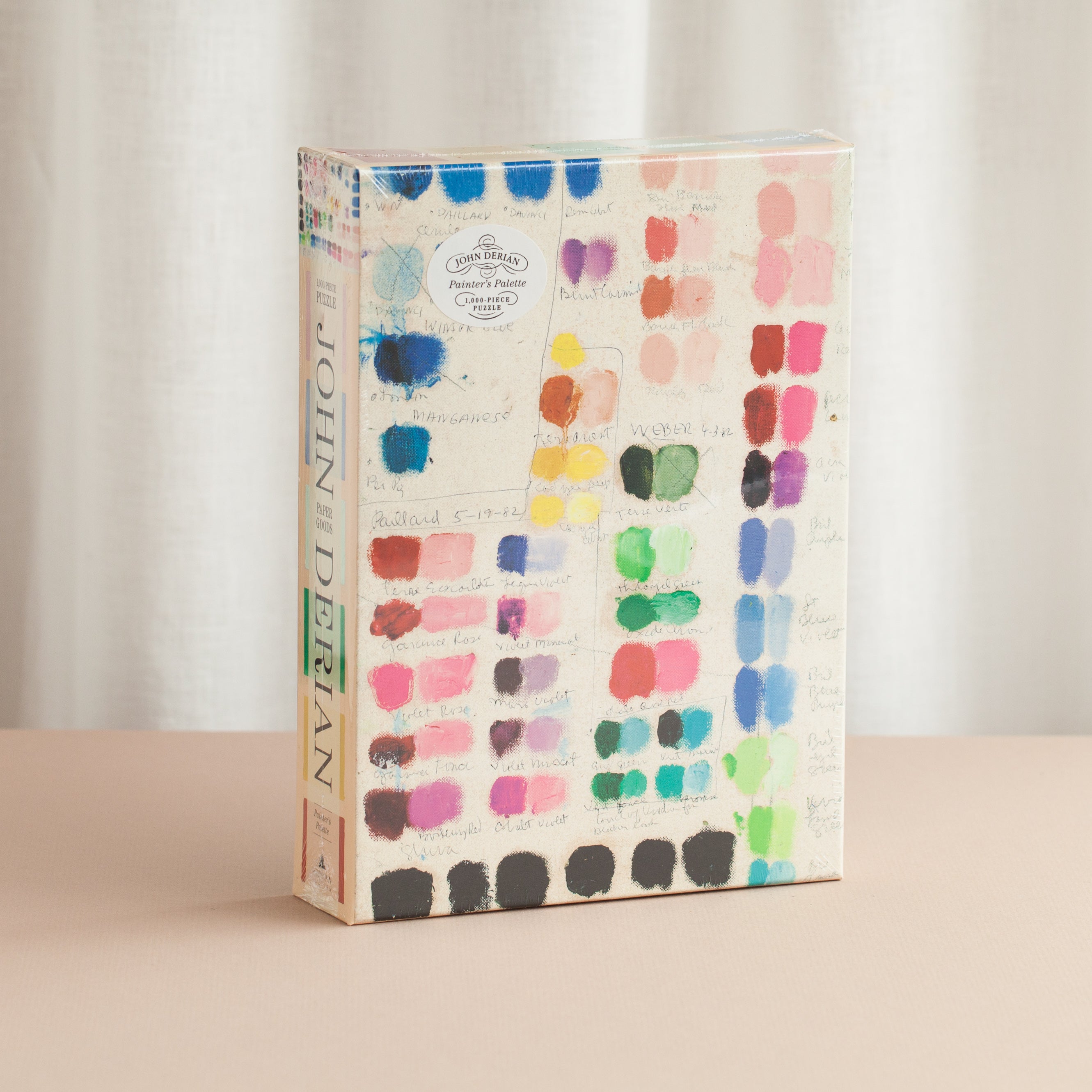 John Derian Painter's Palette Puzzle Water Lane