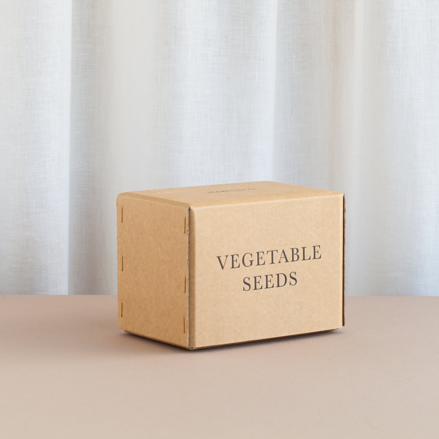 Letterpress Vegetable Seed Box