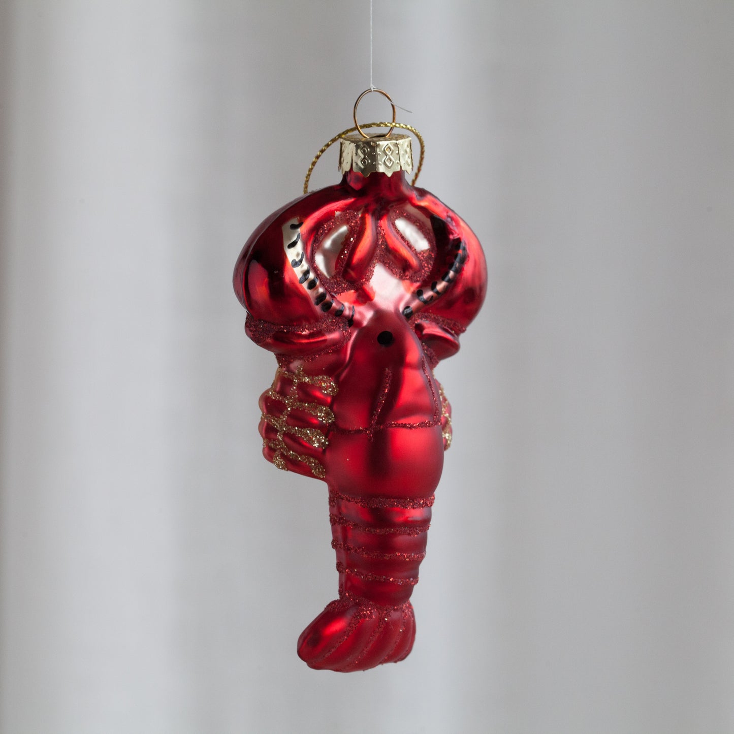 Lobster Blown Glass Ornament