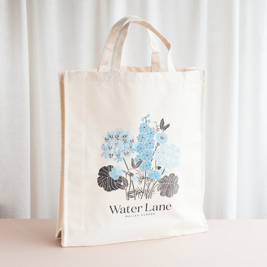 Water Lane Tote Bag - Flowers