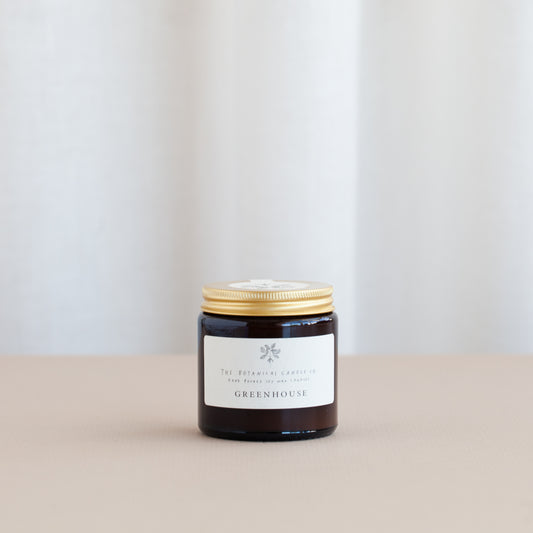 Greenhouse Amber Jar Soy Candle