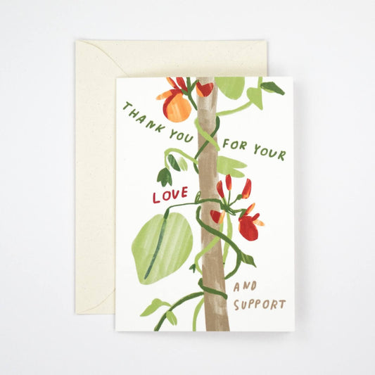 Thank You For Your Love Card